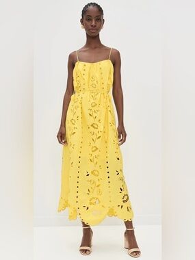 farm rio pineapple beach maxi dress FARM Rio Ainika Pineapple Ikat Maxi Dress